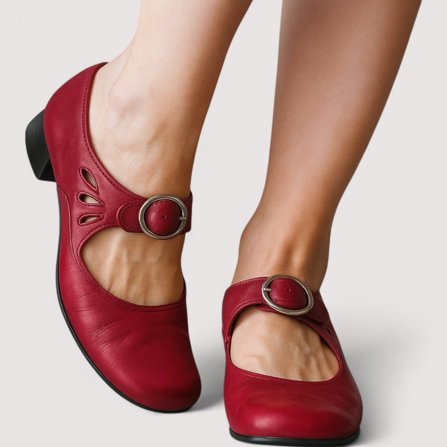 Carmen™ | Tacones ortopédicos de piel con una suela cómoda.