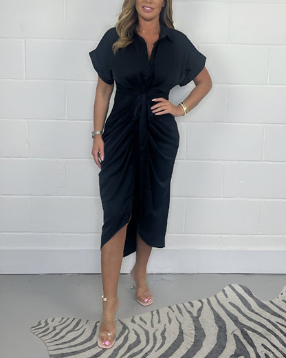 Amanda™ | Vestido elegante con pliegues