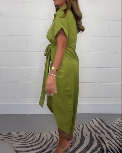 Amanda™ | Vestido elegante con pliegues