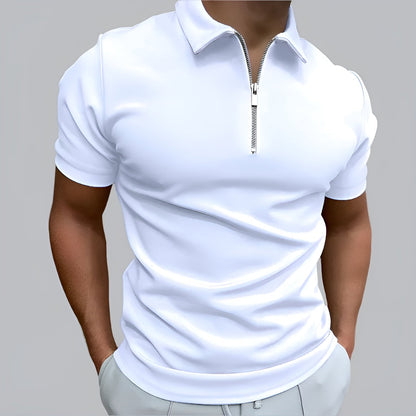 Jonathan™ | Polo clásico con cremallera