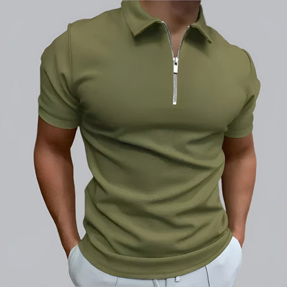 Jonathan™ | Polo clásico con cremallera