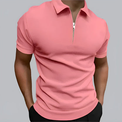 Jonathan™ | Polo clásico con cremallera
